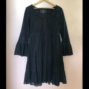 JDL gothic long sleeve dress